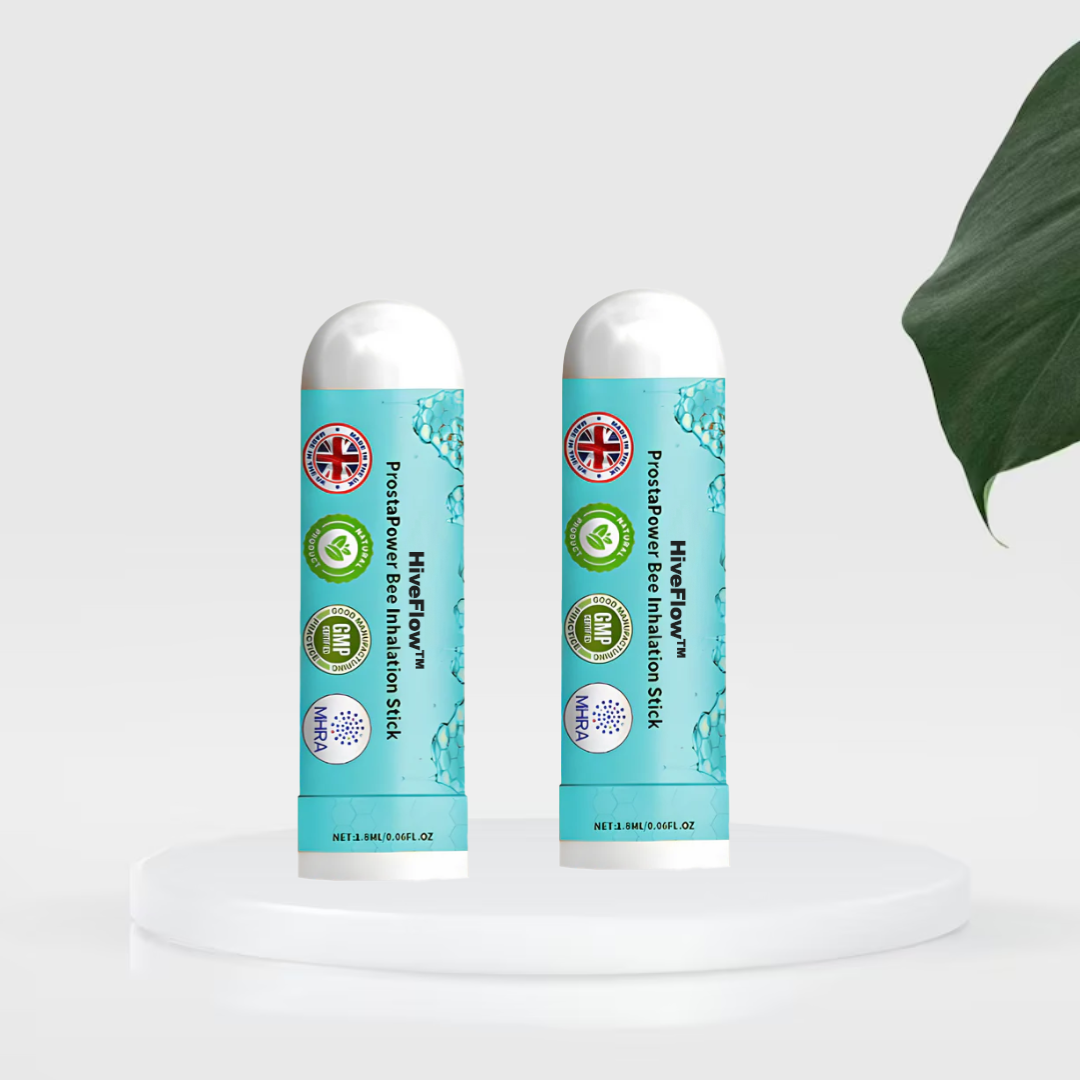 HiveFlow™ | מפחית אי נוחות בערמונית ב-97% תוך 3 ימים בלבד!