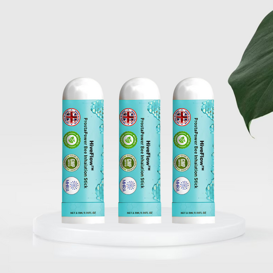 HiveFlow™ | מפחית אי נוחות בערמונית ב-97% תוך 3 ימים בלבד!
