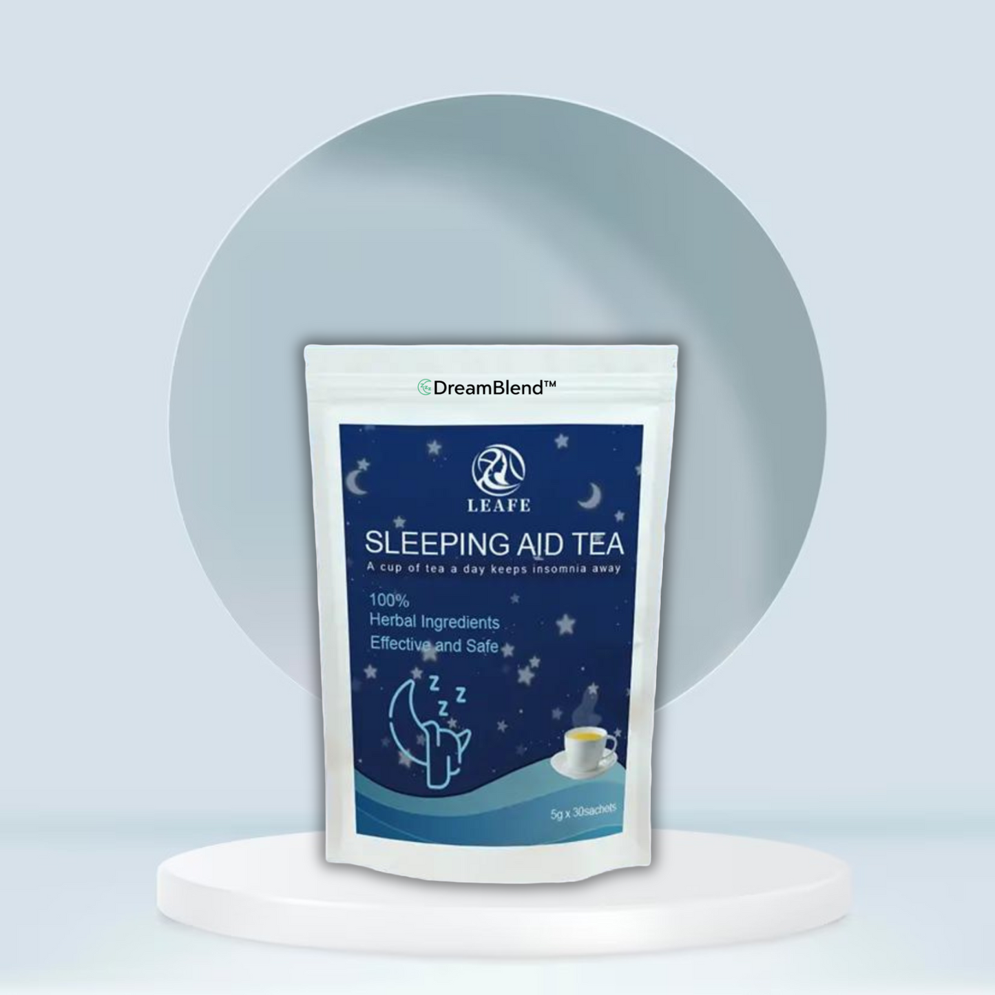 תה שינה DreamBlend™: השג 90% שינה עמוקה יותר תוך שבוע אחד בלבד!
