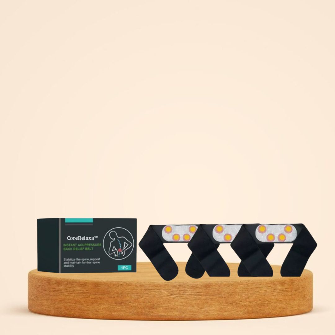 CoreRelaxa™ | מקל על כאבי סכיאטיקה וגב ב-92% תוך 30 דקות!