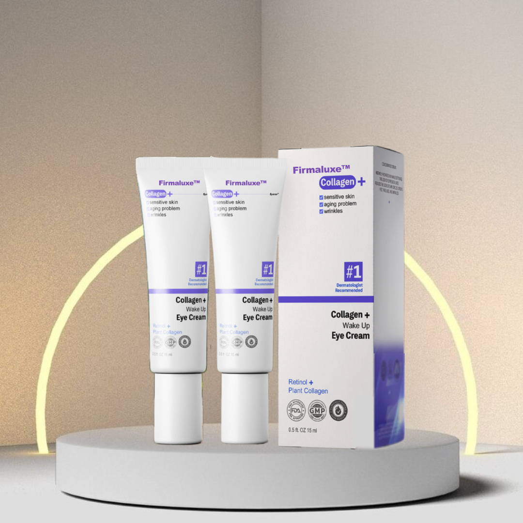 Firmaluxe™ | מחקו עיגולים שחורים וקמטוטים ב-92% תוך 5 דקות בלבד!