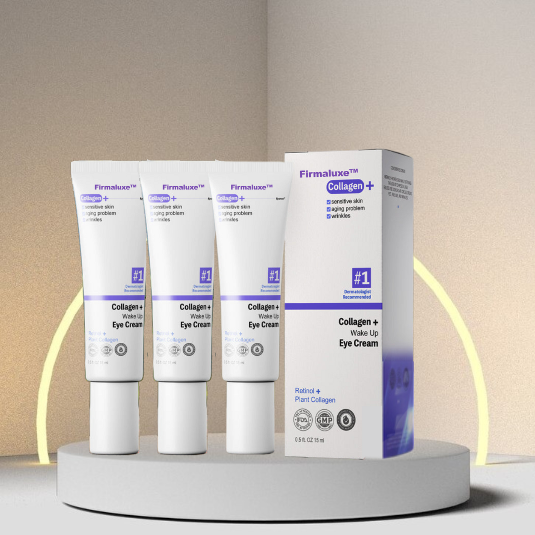 Firmaluxe™ | מחקו עיגולים שחורים וקמטוטים ב-92% תוך 5 דקות בלבד!