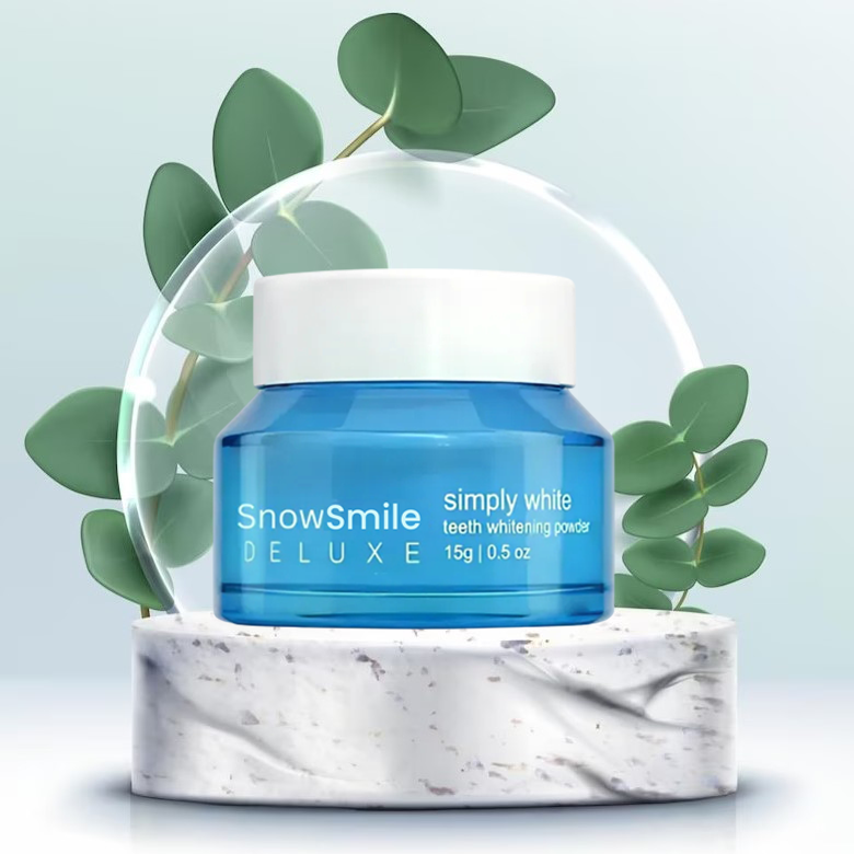 SnowSmile™ | אבקת הלבנת שיניים מיידית