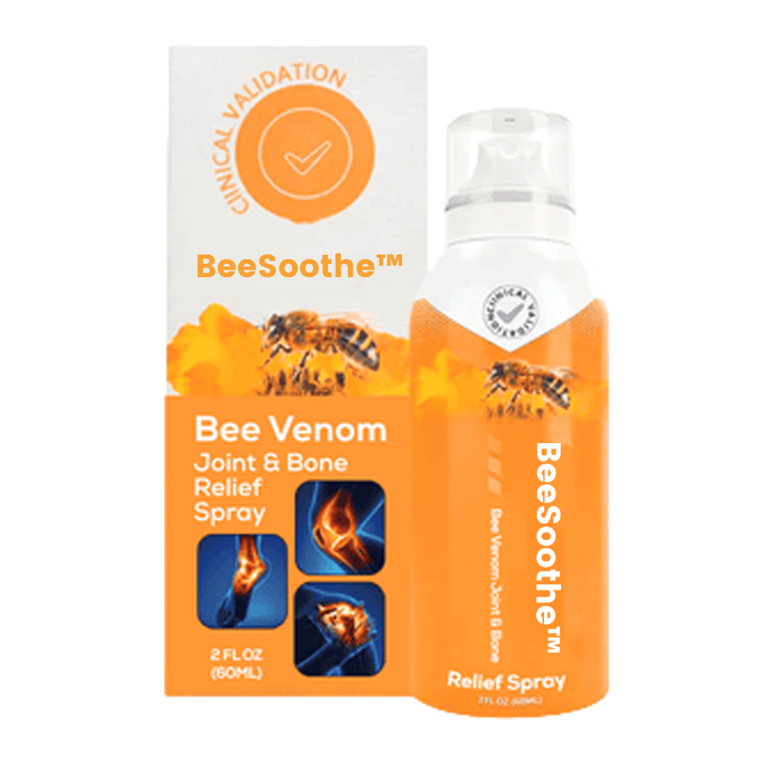BeeSoothe™ | תרסיס הקלה למפרקים ועצמות באמצעות רעל דבורים