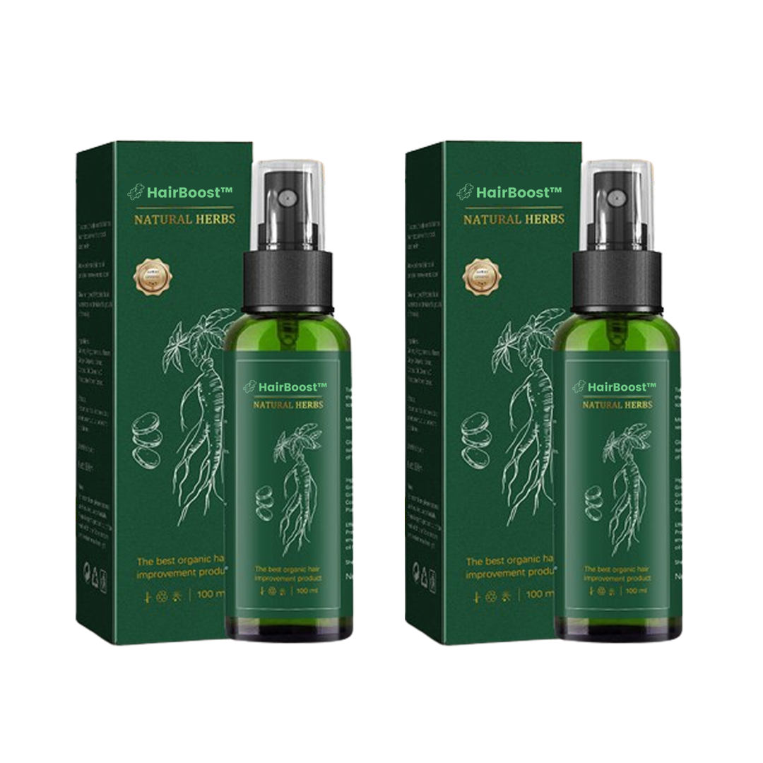 HairBoost™ | תכשיר רג'ור השיער בג'ינסנג אדום
