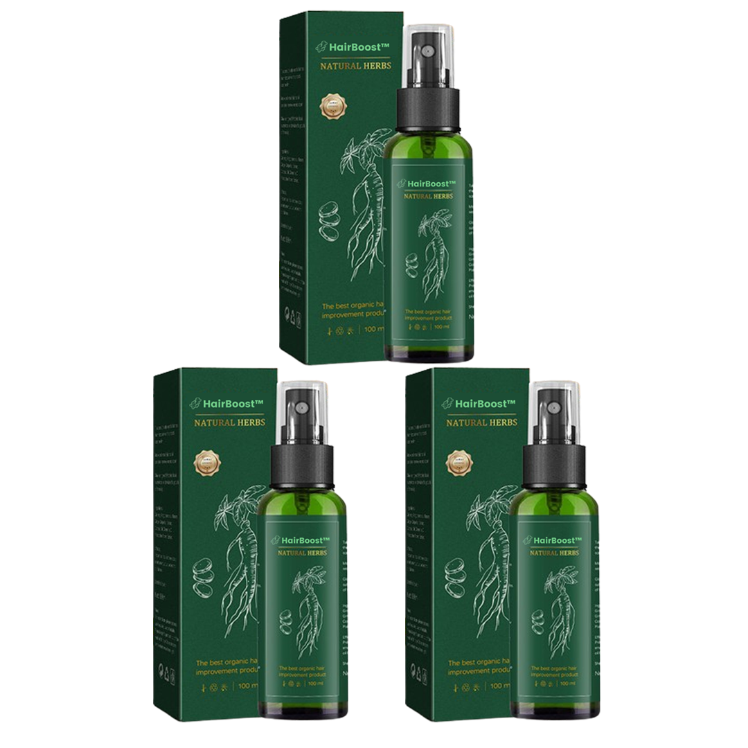 HairBoost™ | תכשיר רג'ור השיער בג'ינסנג אדום
