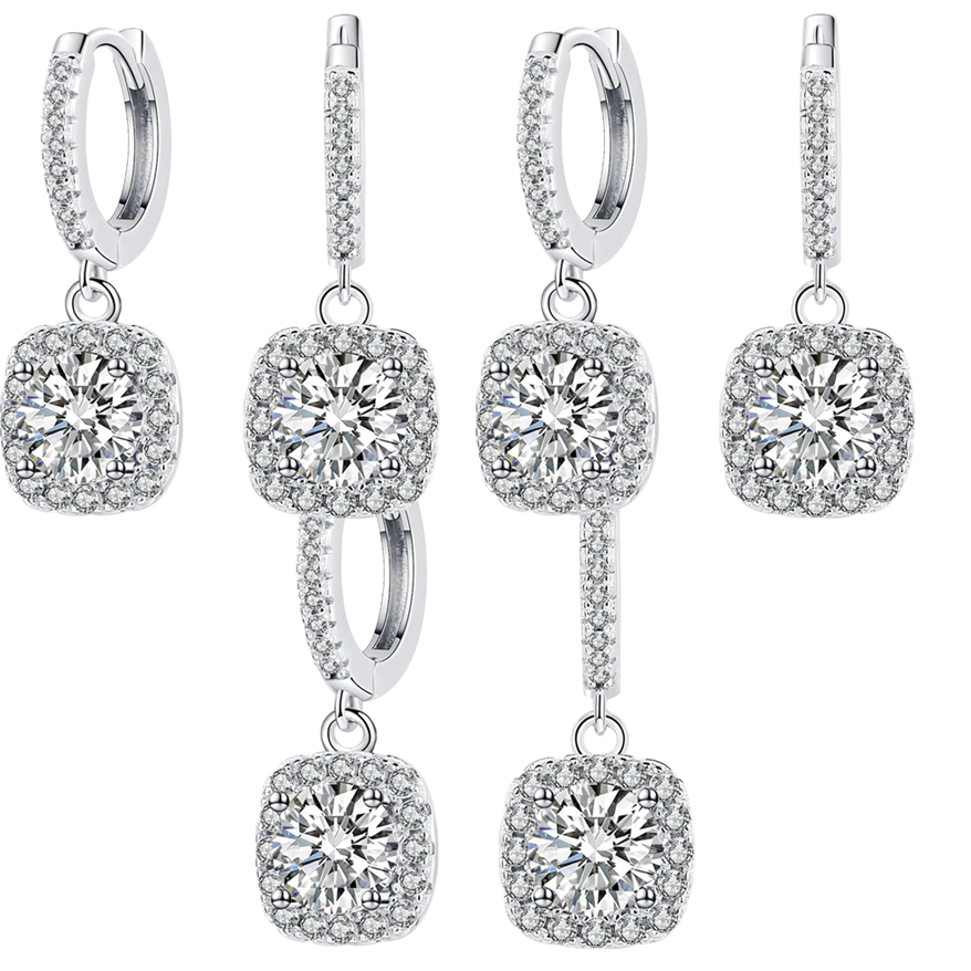 SlimCharm™ | עגילי גרמניום לימפיות מגנטולוגיה של אבן מוזמביק